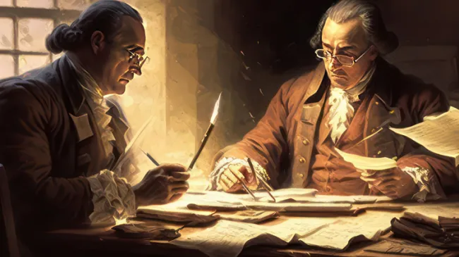 The Signing of the Declaration of Independence
